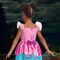 Kids Gabby's Dollhouse Cakey Cat Costume Dress with Headband Perfect for Imaginative Play